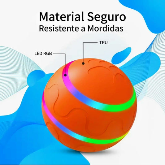 Bola Mágica Kroco – Brinquedo Automático Inteligente para Pets